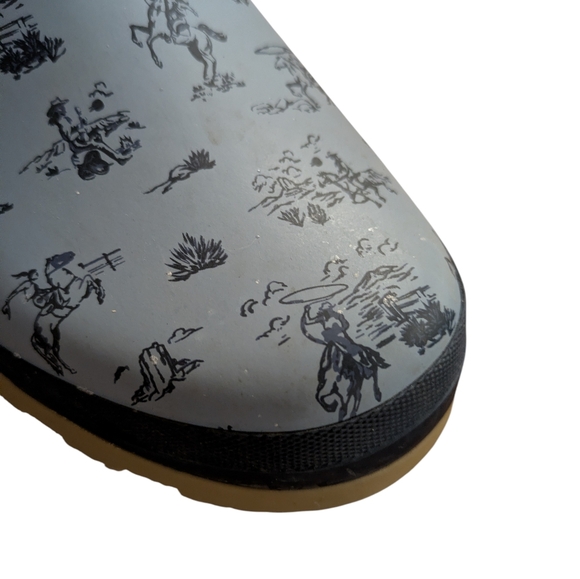 Pendleton Cow Girl Garden Clogs Blue Size 9 - Picture 5 of 12